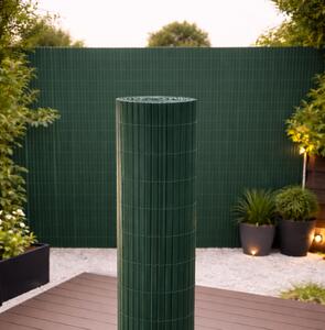 Umělá PVC rákosová rohož/zástěna BestBerg BBGD-23GN / 2 × 3 m / zelená