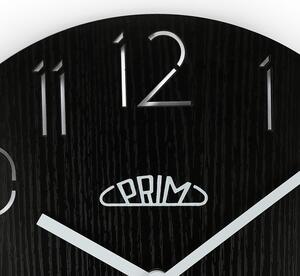 Dřevěné designové hodiny černé MPM E01P.3942.90