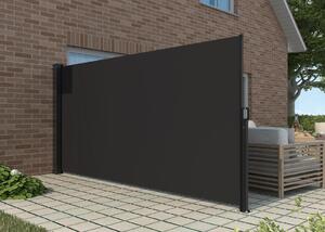 Zatahovací markýza/boční zástěna BestBerg BBSU-S300BK / 180 × 300 cm / černá