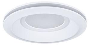 Paulmann LED podhledové svítidlo Sormus, bílé, Ø 10 cm, IP65, sada 3 ks, Bílá / opál, Koupelna, Plast, Moderní, Podhledové stropní svítidlo