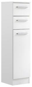 SPODNÍ SKŘÍŇKA, bílá, bílá, 30/119/33 cm Carryhome - Koupelnové série