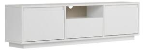 Bílý TV stolek 160x42x30 cm Sentinel – Kalune Design