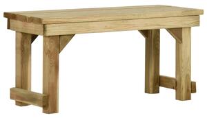 Zahradní lavice 90 cm impregnované borové dřevo