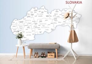 Tapeta mapa Slovenska