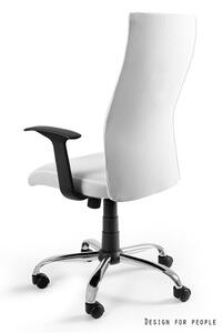 UNIQUE Kancelářská židle Black on Black - bílá