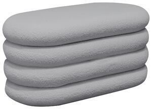 TRUHLOVÁ LAVICE, dřevo, textil, 85/42/42 cm Xora - Taburety