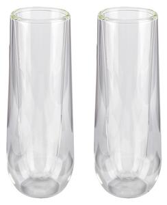 ERNESTO® Sada dvoustěnných sklenic, 2dílná (sekt) (100364289002)