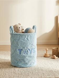 Sinsay - Úložný koš s nápisem TOYS - světle modrá
