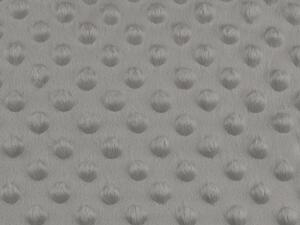 Minky s 3D puntíky METRÁŽ - 14 (17) šedá