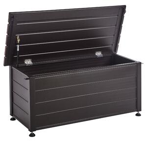 Úložný box CAMPALTO 113 cm 50 cm Kov Tmavě hnědá