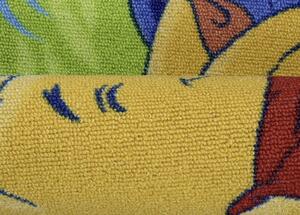 Breno Kusový koberec WINNIE W43 - Winnies Picnic, Vícebarevné, 95 x 133 cm