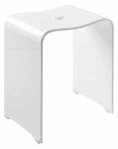 Ridder TRENDY koupelnová stolička 40x48x27,5cm, bílá mat