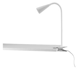Livarno home Stolní LED lampa Freya (lampa se svorkou, bílá) (100383172002)