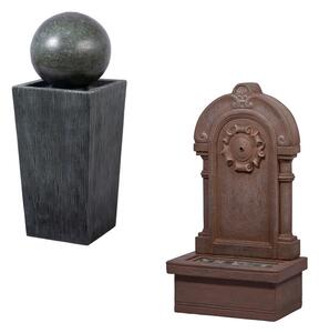 Dobar Zahradní fontána s LED osvětlením (100375739)