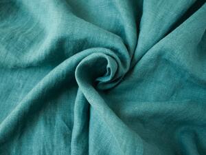 Snový svět Lněná látka barvy aquamarine