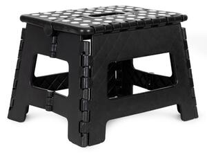 MODERNHOME Skládací stolička TABOR 22 cm černá