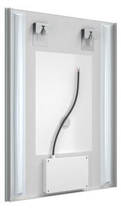EBS Mars Zrcadlo 60 x 80 cm s LED osvětlením a dotykovými tlačítky