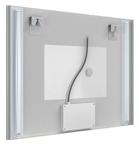 EBS Mars Zrcadlo 90 x 70 cm s LED osvětlením a dotykovými tlačítky