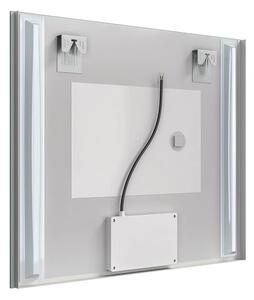 EBS Mars Zrcadlo 80 x 70 cm s LED osvětlením a dotykovými tlačítky