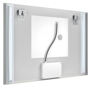 EBS Mars Zrcadlo 100 x 70 cm s LED osvětlením a dotykovými tlačítky