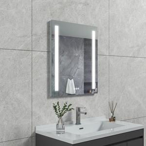 EBS Mars Zrcadlo 60 x 70 cm s LED osvětlením a dotykovými tlačítky MARSZ6070