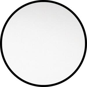 EBS Emilia Kulaté zrcadlo 60 cm, kovový rám, černá mat