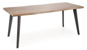 Rozkládací jídelní stůl DICKSON 2 — 150x90 (+60cm), masiv, přírodní