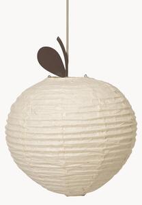 Ručně vyrobené stínidlo z washi papíru Apple