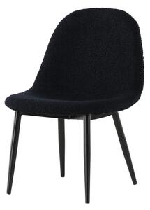 Dětská židle Polar, 2ks, černá, 41.5x43x62