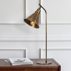 Stolní lampa Sivani MR-610, antická zlatá, kov, výška 50 cm