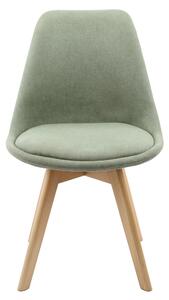 Jídelní židle AMANZA buk/zelená