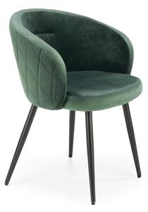Halmar Jídelní židle K430 - tmavě zelená
