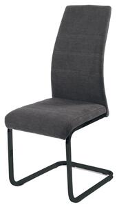 Jídelní židle JANIE šedá/černá