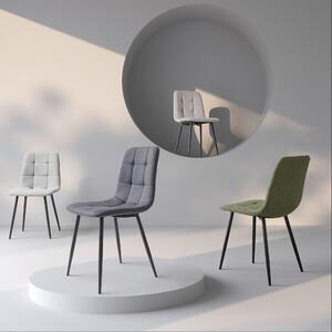 ŽIDLE, šedohnědá, černá Stylife - Jídelní židle