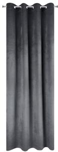 Krásne Stínové závěsy v šedé barvě 140 x 250 cm