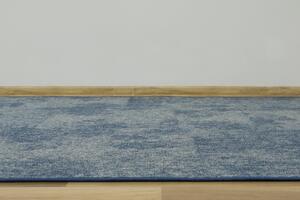Metrážový koberec Serenity 81 šedý / modrý