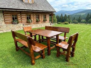 Zahradní set MO 101 - Brunat premium povrchová úprava brunat 200 cm
