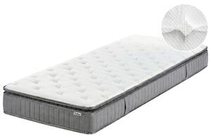 Matrace s gelovou paměťovou pěnou a taštičkovými pružinami COOL HYBRID 7 PRO H2/3 středně tvrdá 90 x 200 cm