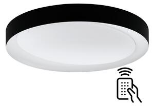 Eglo 99783 LAURITO stropní svítidlo LED 24W 2160lm 3000-6500K bílá, černá, dálkový ovladač, stmívatelné