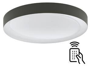 Eglo 99782 LAURITO stropní svítidlo LED 24W 2160lm 3000-6500K bílá, šedá, dálkový ovladač, stmívatelné