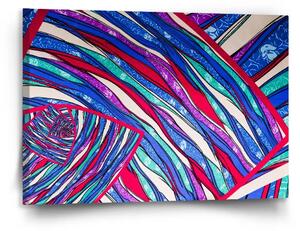 Sablio Obraz Pruhovaný motiv 2 - 120x80 cm