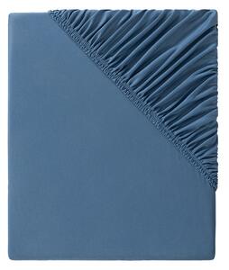 LIVARNO home Žerzejové napínací prostěradlo, 90–100 x 200 cm (modrá) (100371099002)