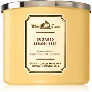 Bath & Body Works Sugared Lemon Zest vonná svíčka III. 411 g
