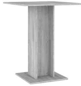 Bistro stolek šedý sonoma 60 x 60 x 75 cm kompozitní dřevo