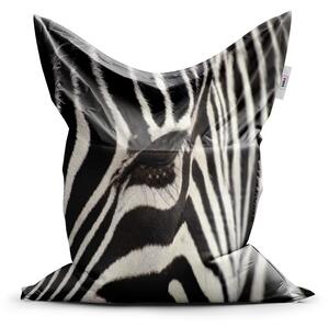 Sablio Sedací vak Classic Detail zebra - 150x100 cm