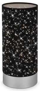 Briloner 7028-015 - Stolní lampa STARRY SKY 1xE14/25W/230V černá BL1472
