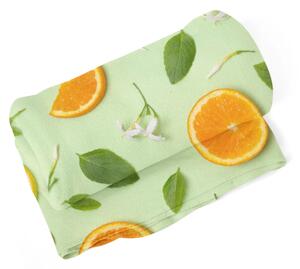 Sablio Deka Citrus a květ - 150x120 cm