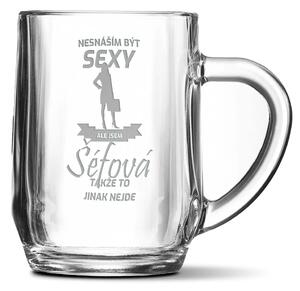Sablio Půllitr Nesnáším být sexy, ale jsem šéfová: 0,5