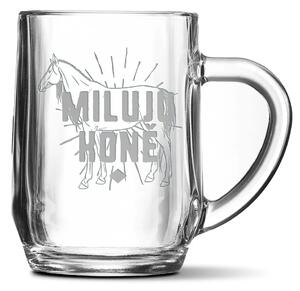 Sablio Půllitr Miluji koně: 0,5