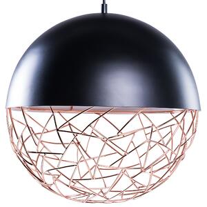 Závěsná lampa PADMA Kov Černá